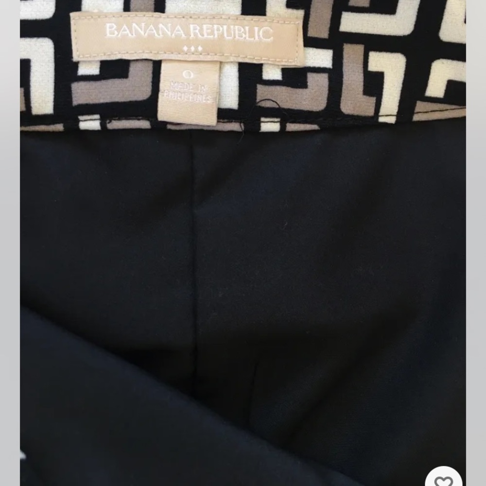 Banana Republic Skirt Size 0 Geometric Print - Picture 4 of 7